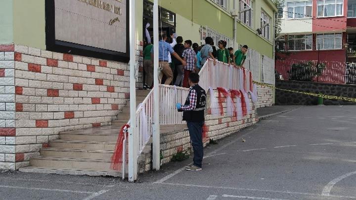 Samsun'da kaybolan Türk bayrağı polisi alarma geçirdi