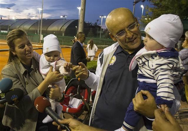 Bakan Şimşek tenis turnuvasında yarı finalde