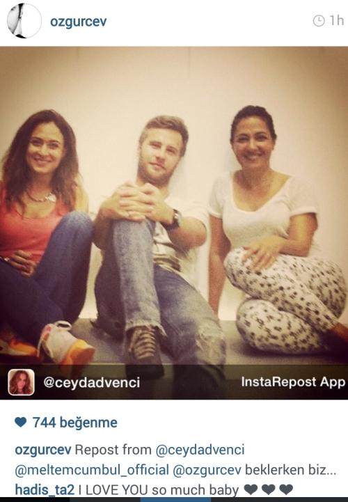 Ceyda Düvenci Özgür Çevik ile aşk yaşıyor iddiası