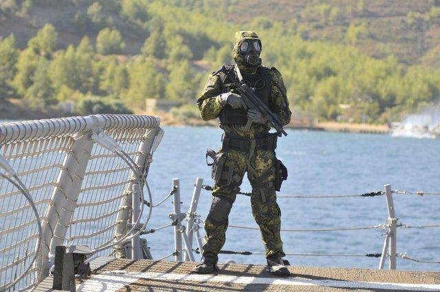 SAT komandolarının gövde gösterisi