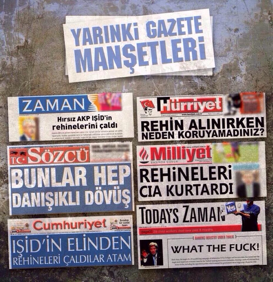 Rehinelerin kurtarılması gazete iddialarını çürüttü