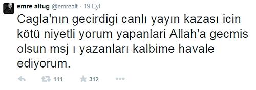 Emre Altuğ Çağla'nın canlı yayın kazası hakkında konuştu