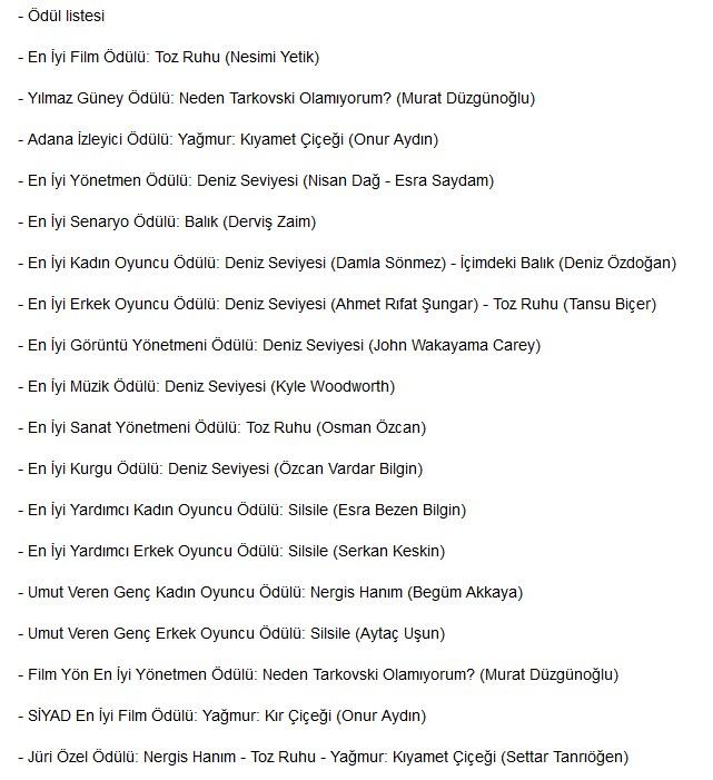 Damla Sönmez ödüle doymuyor İZLE