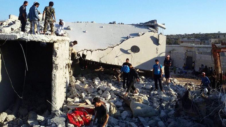 ABD Suriye'de IŞİD hedeflerini vurdu İZLE