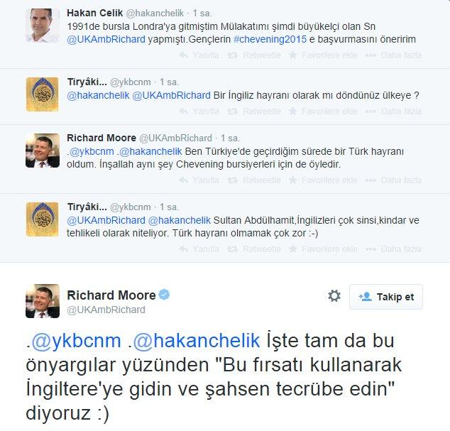 İngiliz Büyükelçiden Türkçe kapak