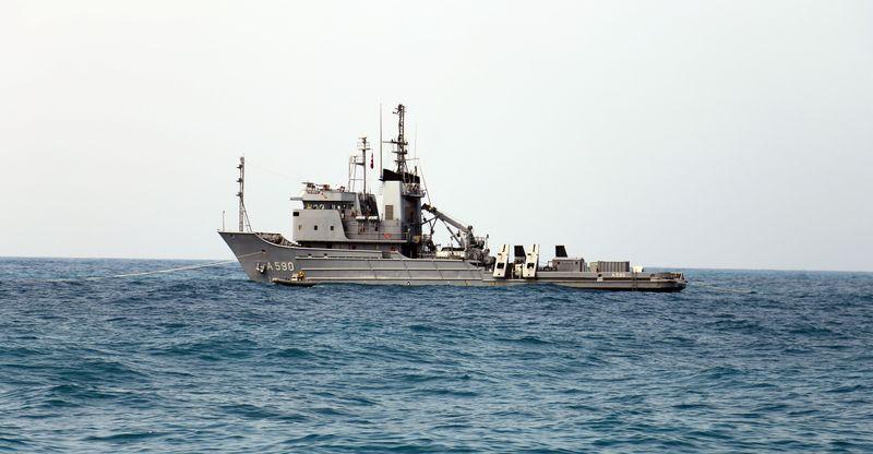 Mersin'de Atmosferik Dalış Sistemi tatbikatı