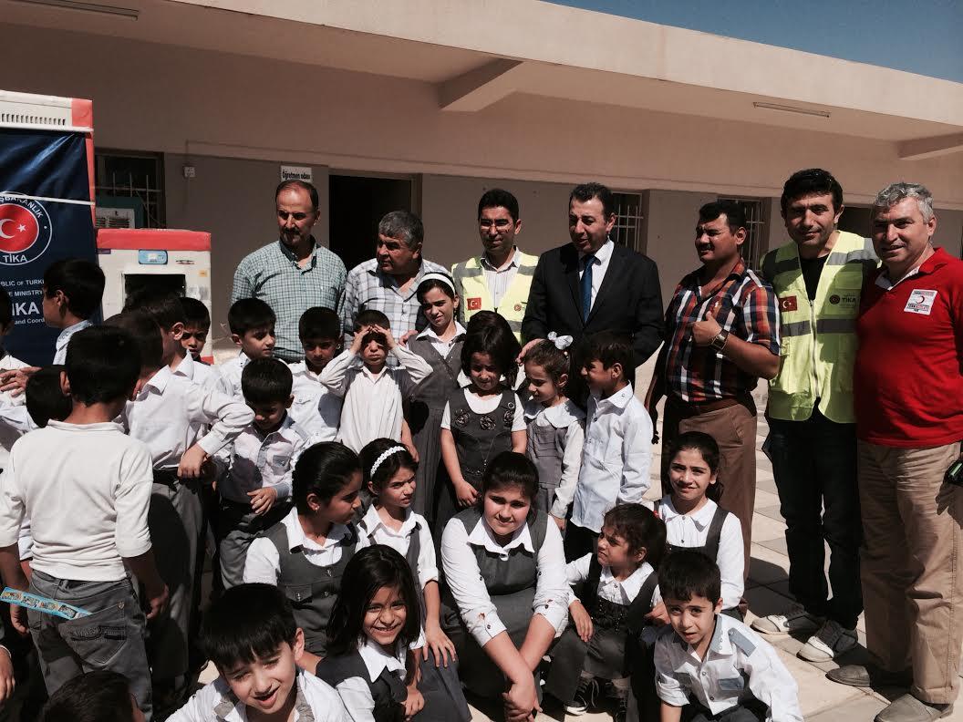 TİKA'dan Kuzey Irak'ta bulunan Türkmen okullarına destek