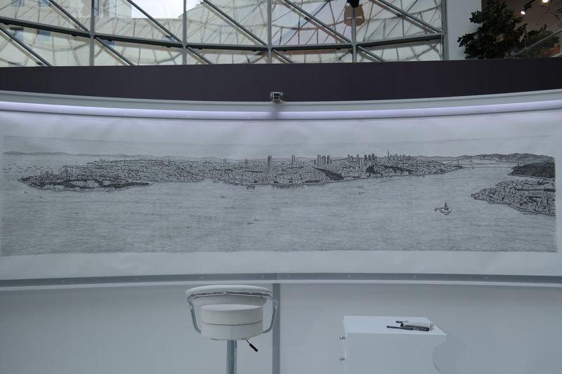 Dahi Bellek Stephen Wiltshire İstanbul'u çizdi