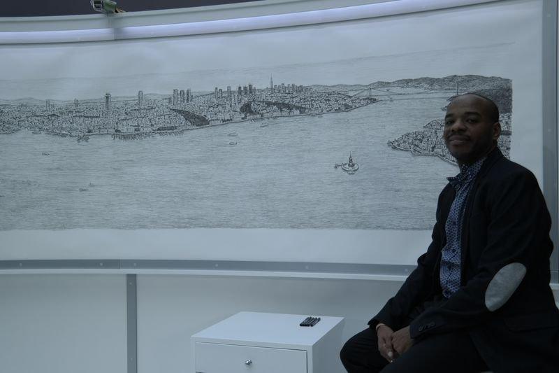 Dahi Bellek Stephen Wiltshire İstanbul'u çizdi