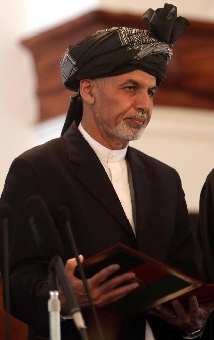 Afganistan'ın yeni cumhurbaşkanı yemin etti