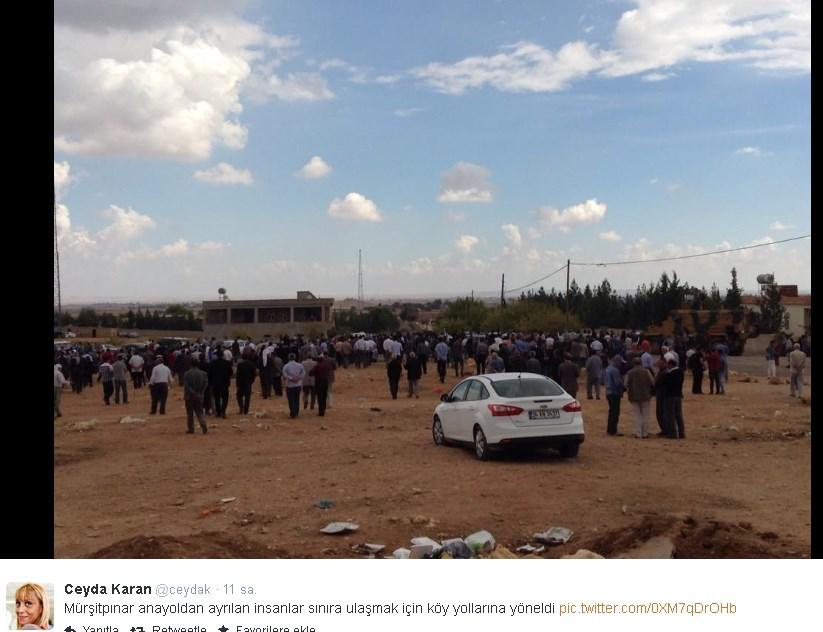 Ceyda Karan'dan Kobani selfiesi