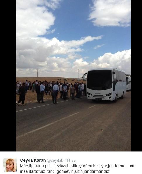 Ceyda Karan'dan Kobani selfiesi