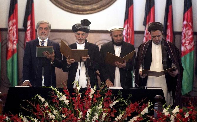 Afganistan'ın yeni cumhurbaşkanı yemin etti