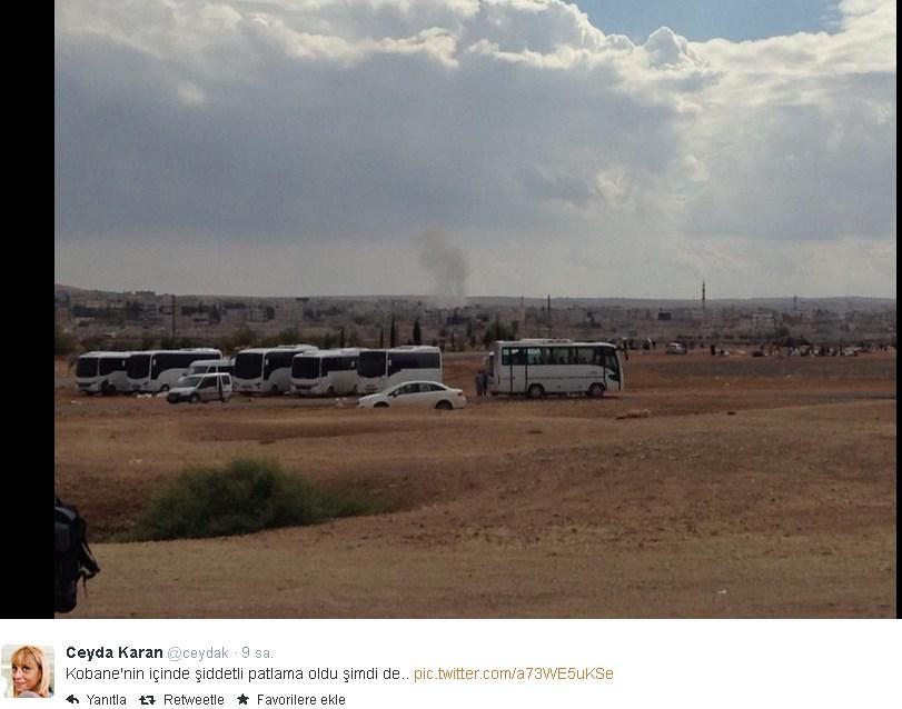 Ceyda Karan'dan Kobani selfiesi