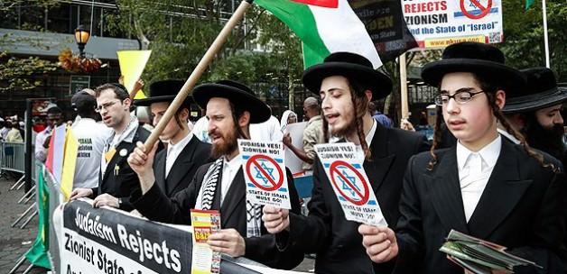 BM önünde Netanyahu protestosu