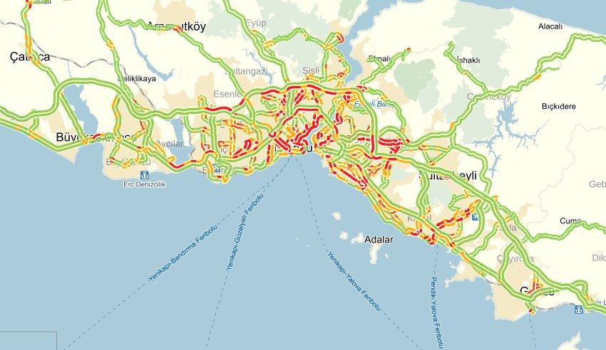Tatilciler TEM'de 12 kilometrelik kuyruk oluşturdu