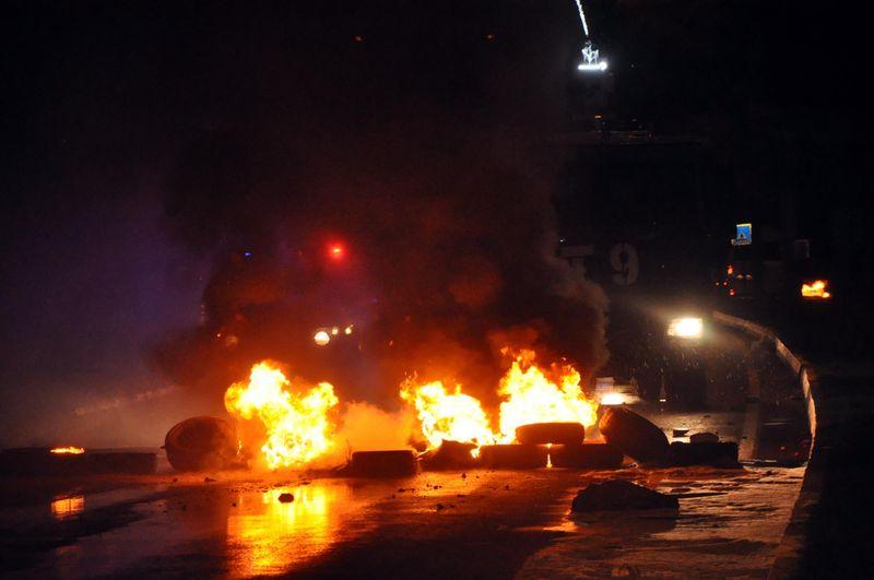 Türkiye genelinde izinsiz Kobani eylemleri