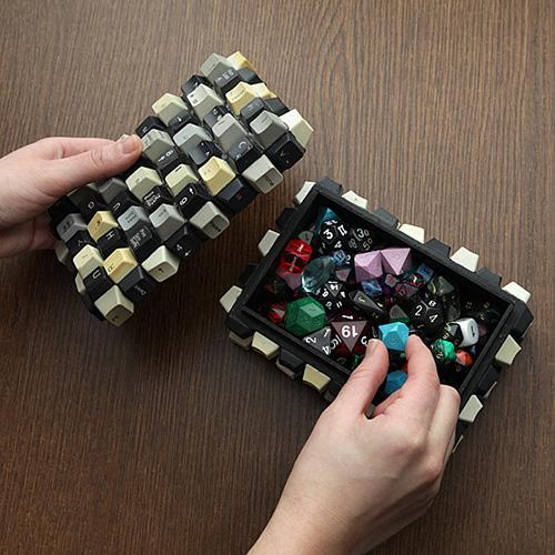 Klavye tuşlarından yapılan muhteşem tasarımlar