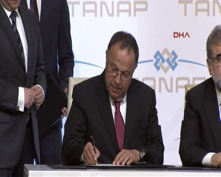 TANAP Ana Hat Boruları Alım Sözleşmeleri imzalandı İZLE