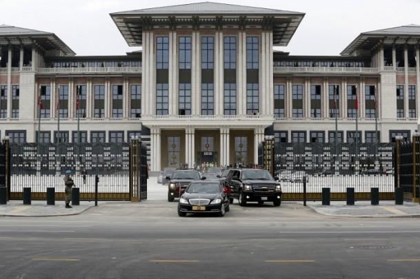 Cumhurbaşkanı Erdoğan'dan Başkanlık Binasına ziyaret