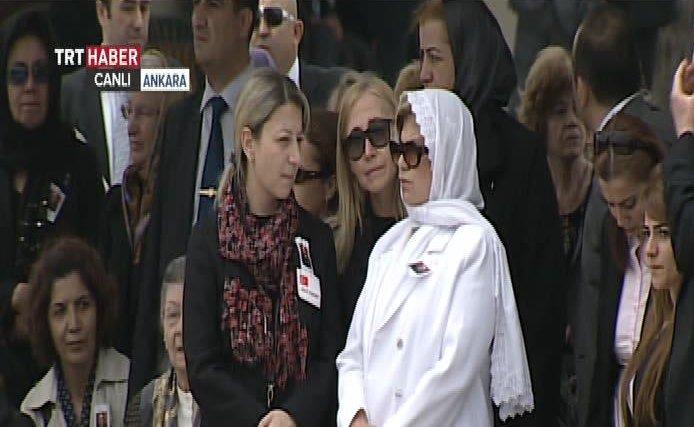 Doğan Güreş'in cenazesine Tansu Çiller de katıldı