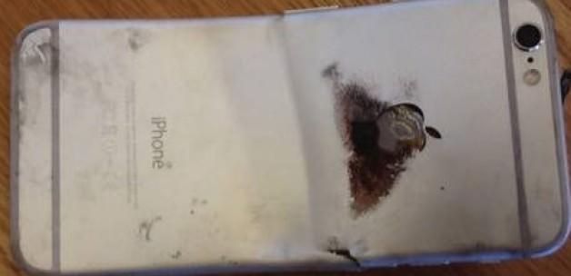iPhone 6 Phillip'in bacağını yaktı