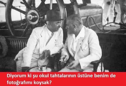 Bekir Coşkun'dan Atatürk-İnönü caps'leri gibi köşe yazısı