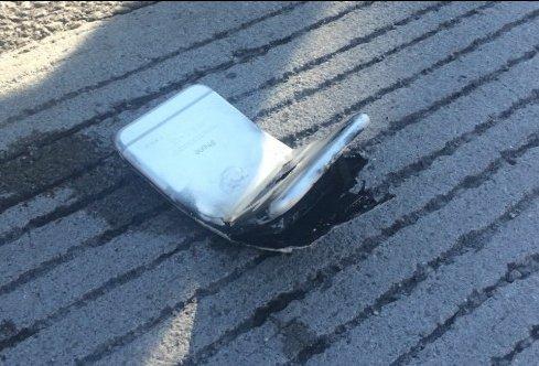 iPhone 6 Phillip'in bacağını yaktı