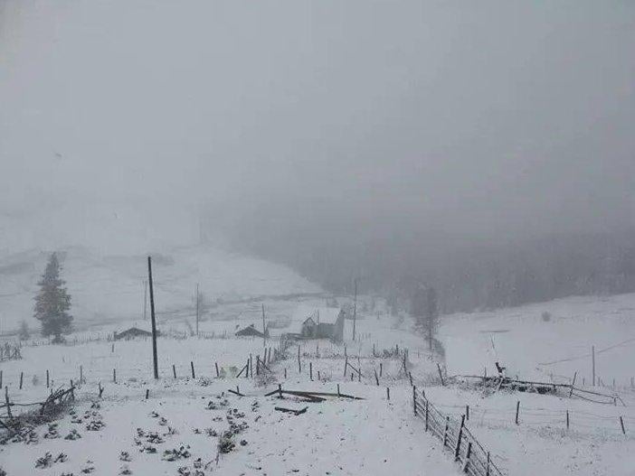 Yurdun bazı kesimlerinde kar yağışı etkili oldu