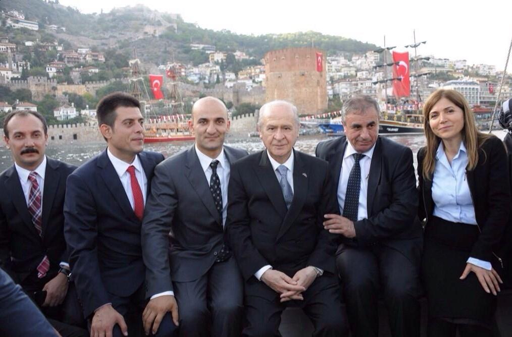 Bahçeli Alanya'da saltanat kayığına bindi