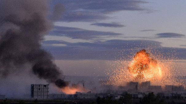 IŞİD YPG'nin mühimmat depolarını patlattı