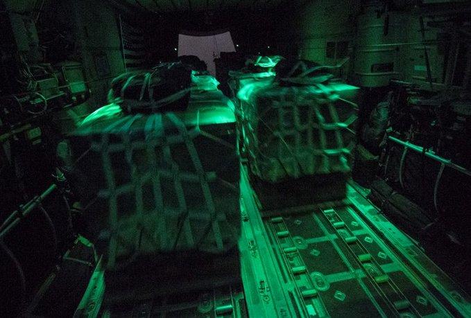 ABD PYD'ye kargo uçaklarıyla yardım götürdü