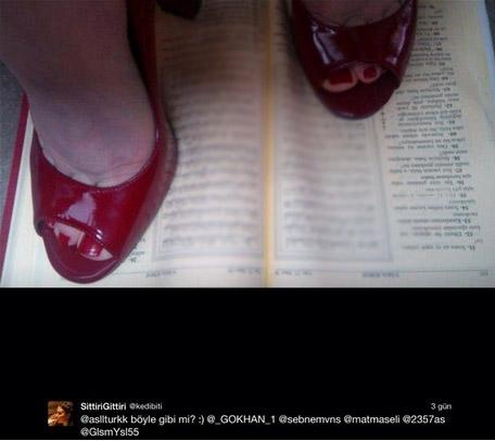 Kur'an'a ayak basan twitter kullanıcısına dava