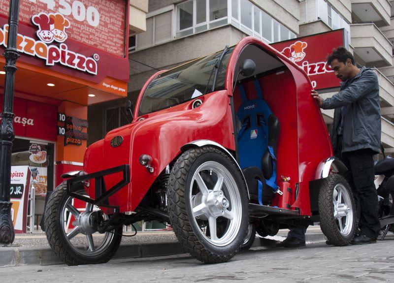 Balıkesir'de Ekolojik Türk Otomobili yapıldı