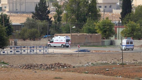 Kobani'de yaralanan YPG'liler sınırdan böyle geçirildi