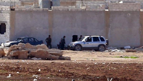 Kobani'de yaralanan YPG'liler sınırdan böyle geçirildi