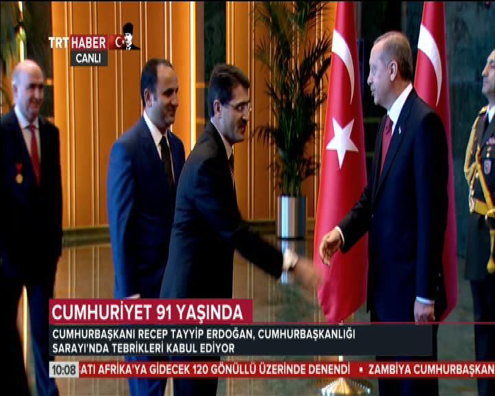 Cumhurbaşkanlığı Sarayı kapılarını açtı İZLE