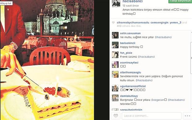 Hacı Sabancı Özge Ulusoy'u Venedik'e götürdü