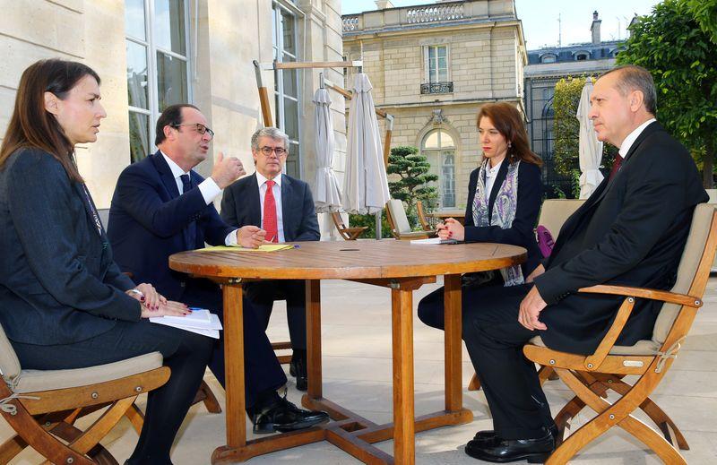 Cumhurbaşkanı Erdoğan'ın Fransa konuşması