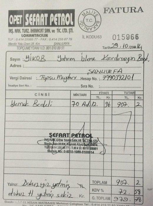 Peşmergenin lokanta ücretini valilik karşıladı