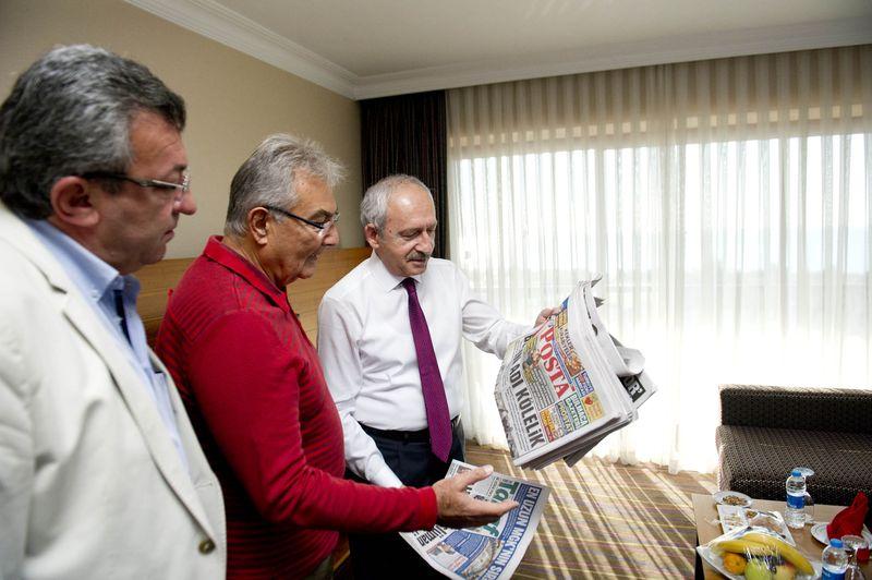 CHP Lideri Kılıçdaroğlu Baykal'la kahvaltıda buluştu