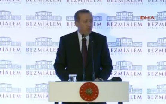 Cumhurbaşkanı Erdoğan Bezmialem Vakıf Üniversitesi'nde