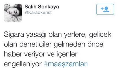 Sosyal medyada sigara tepkisi