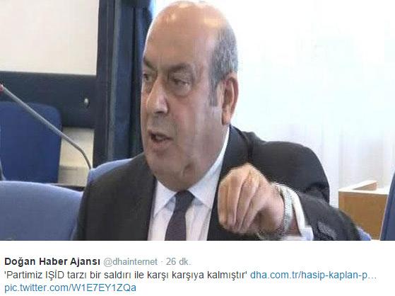 HDP Ankara il binası önünde bıçaklı saldırı İZLE