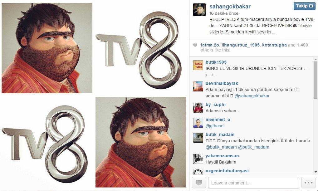 Recep İvedik filmlerinin yayın hakkını TV8 aldı