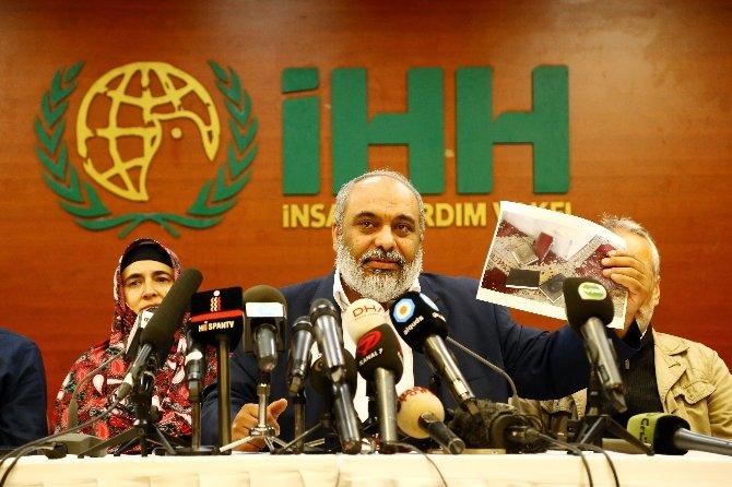 İHH İsrail'in savaş suçu işlediğini raporla kanıtladı