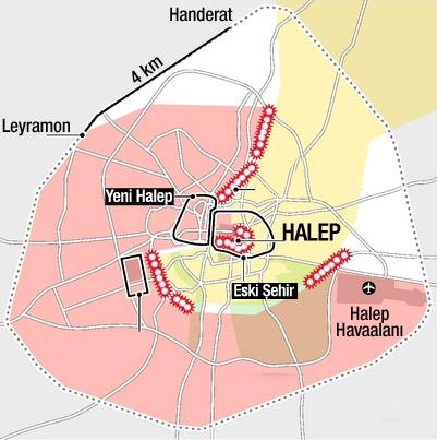Suriye'de Esad güçleri Halep'i kuşatmak üzere