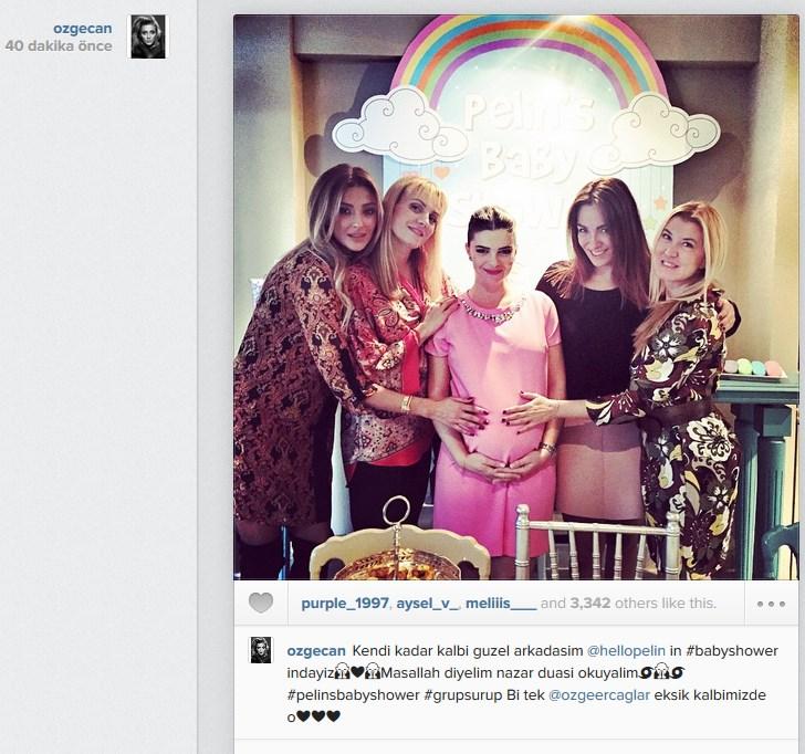 Pelin Karahan'ın Baby Shower partisi