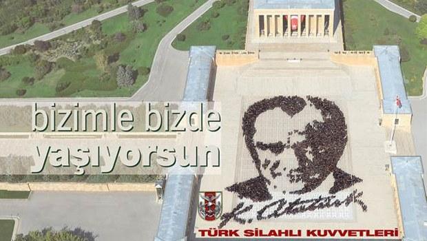 Genelkurmay'dan 10 Kasım afişleri