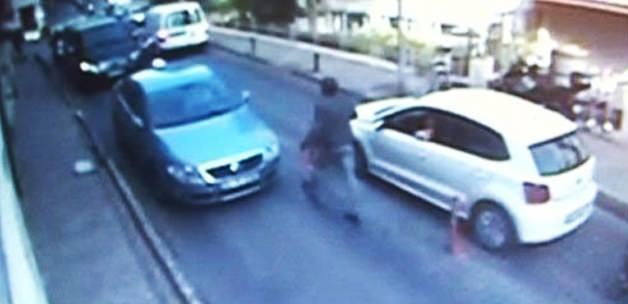 Oktay Kaynarca trafikte çıldırdı